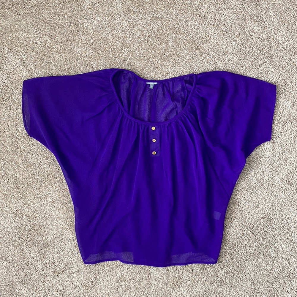 Charlotte Russe Sheer Blouse
